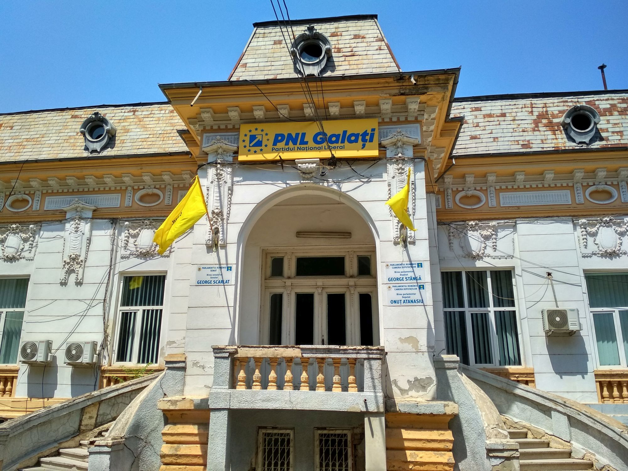 Biroul Politic Judeţean al PNL Galaţi a fost dizolvat
