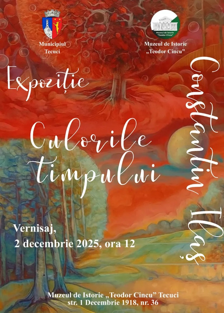 Expoziţie de pictură cu vânzare la Tecuci