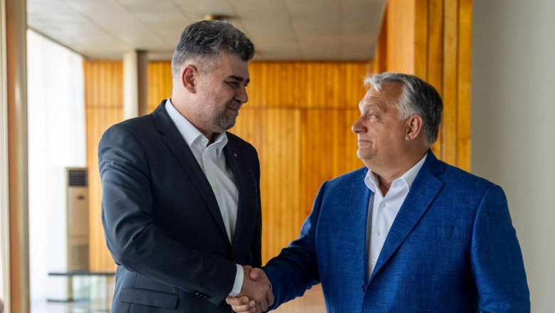 Ciolacu se întâlnește cu Viktor Orban