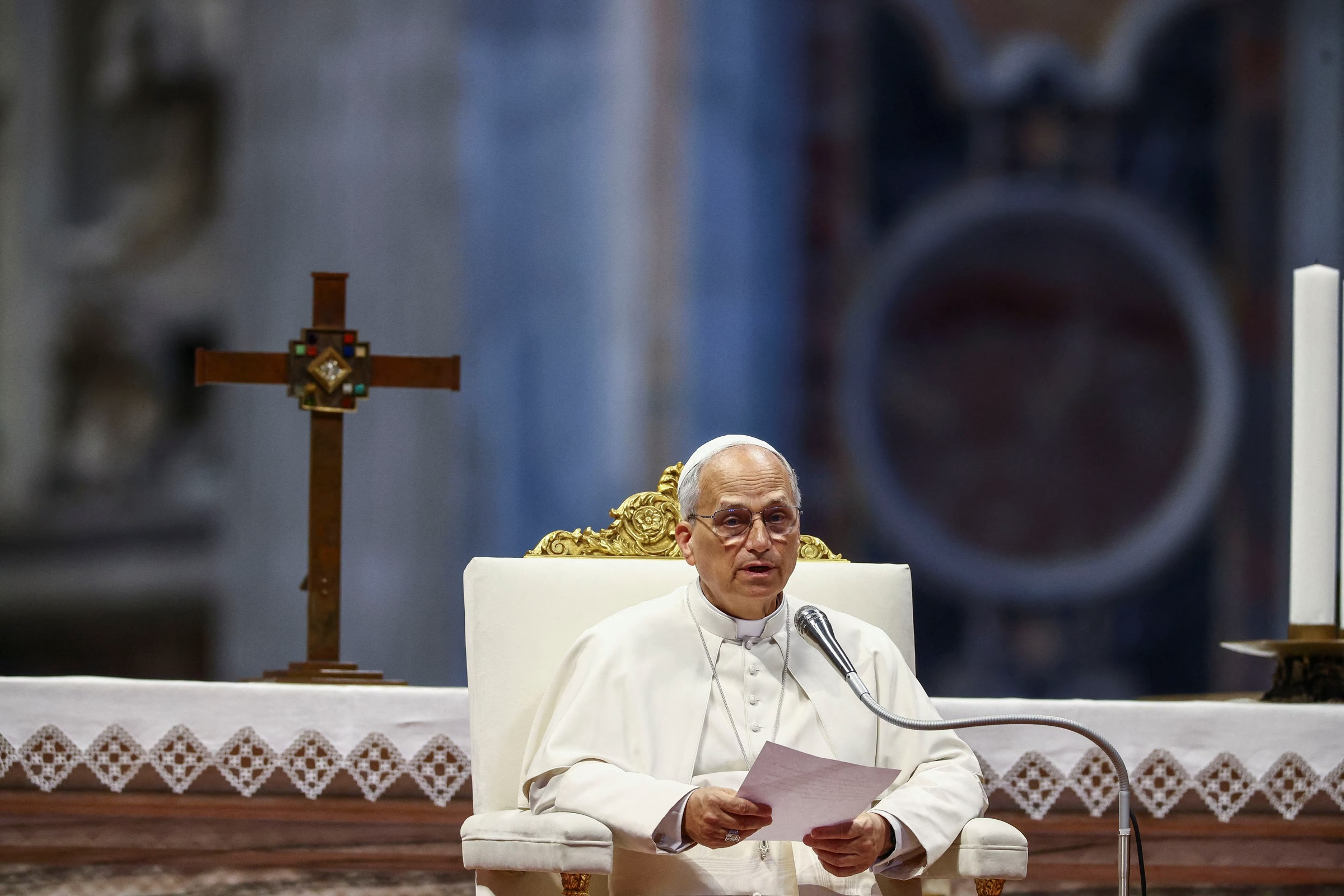Papa Leon al XIV-lea: „Umanitatea strigă după pace”