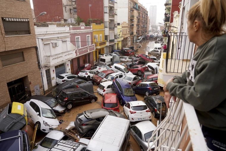 Valencia, devastată de inundații