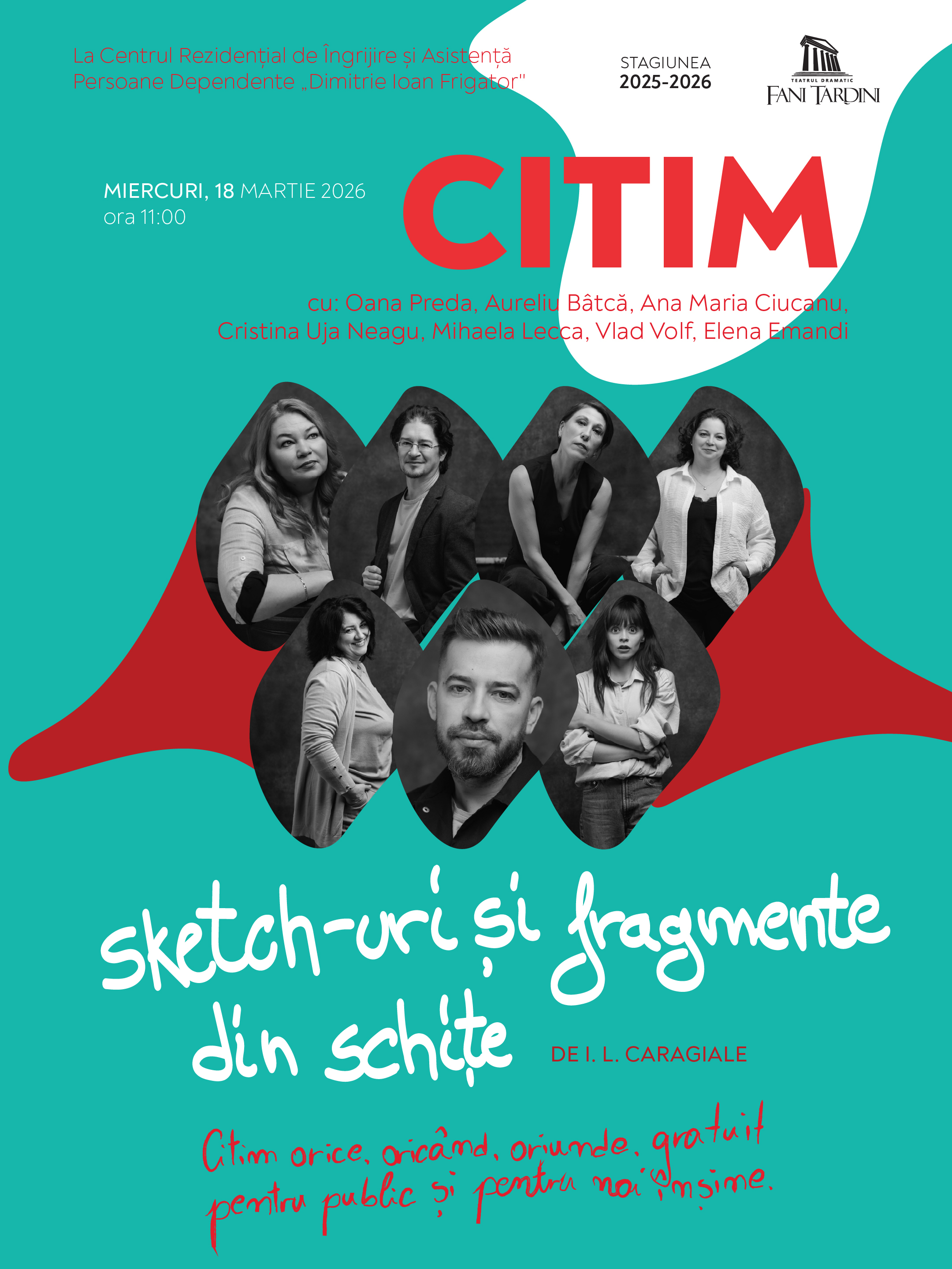 Proiectul „CITIM!” ajunge la Centrul „Dimitrie Ioan Frigator”