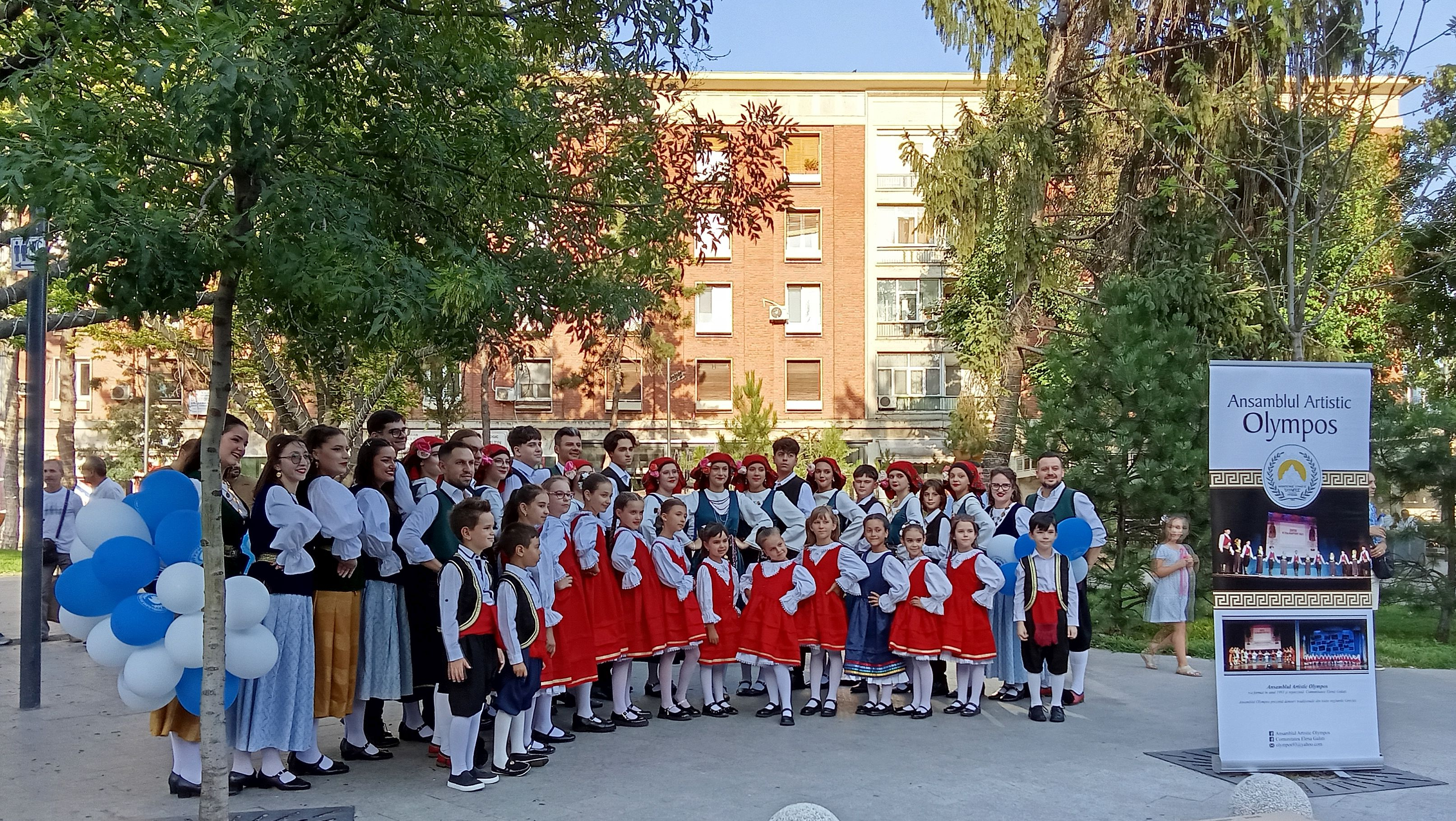 Ansamblul „Olympos”, ambasador al Galațiului