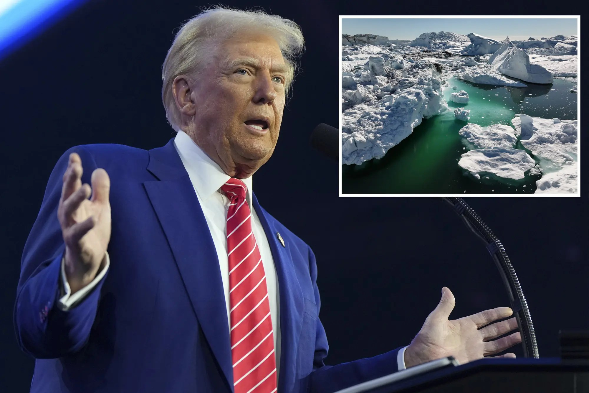 Donald Trump nu renunță la ideea de a cumpăra... Groenlanda