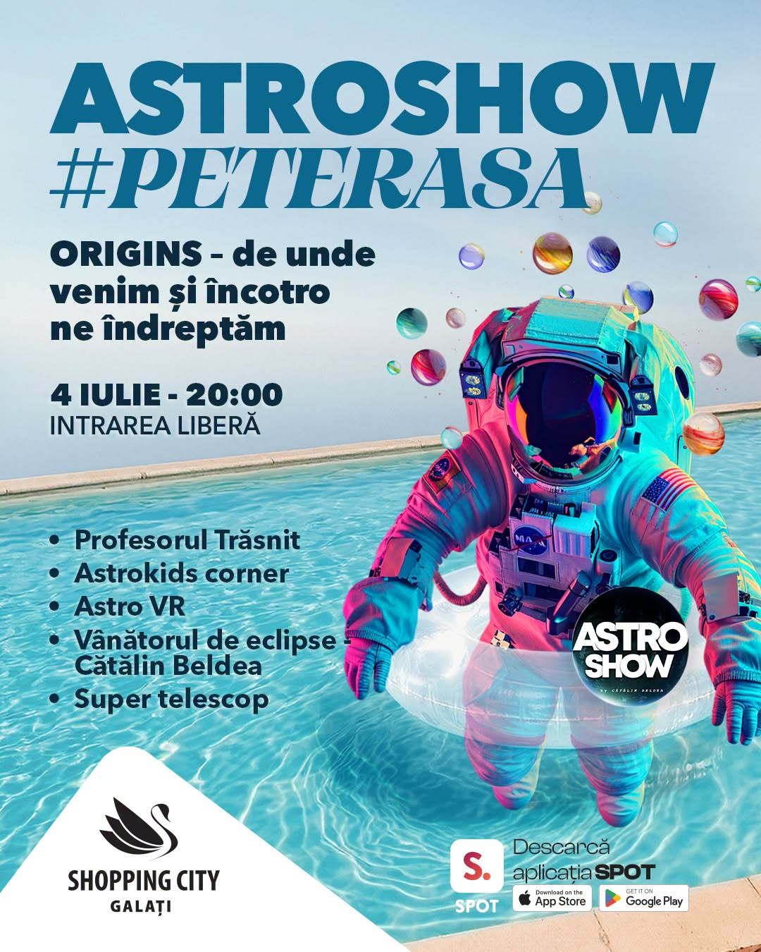 O nouă aventură spațială în Galaţi