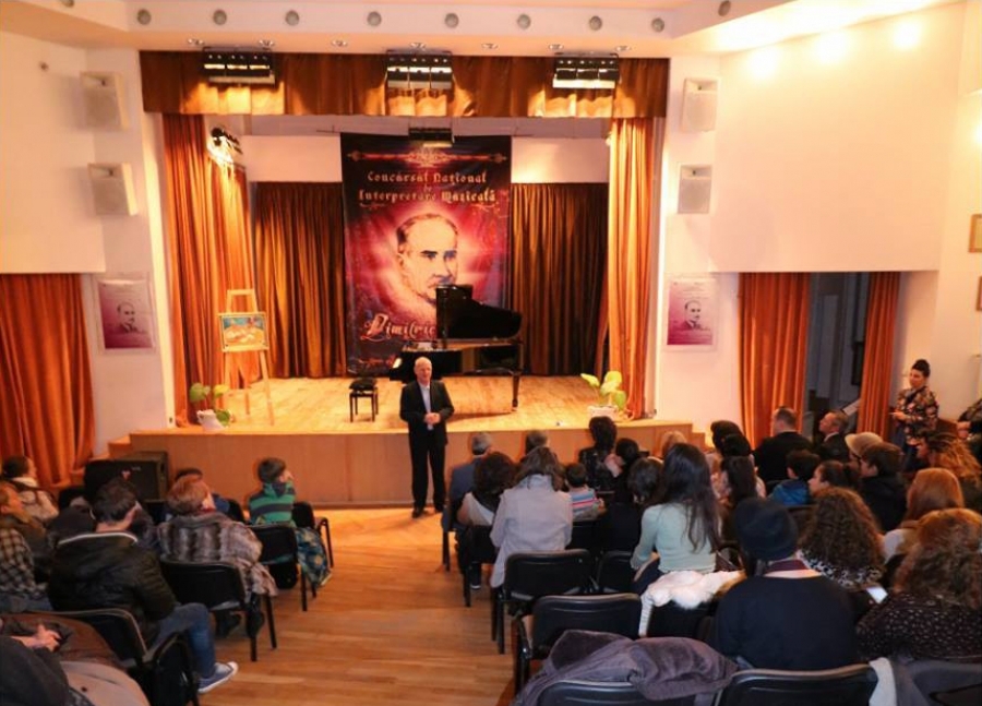 CONCURS internaţional de interpretare, la "Dimitrie Cuclin"