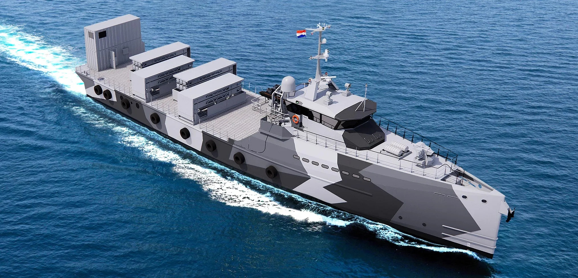 Nave militare de ultimă generație pentru Olanda, construite la Galați