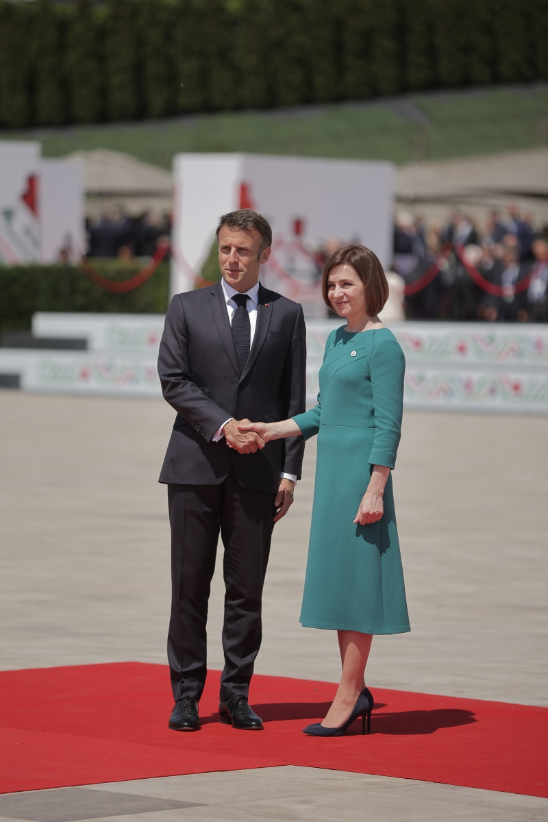 Macron, Merz și Tusk, la Ziua Independenței Moldovei. Susținere pentru aderare, într-un moment crucial