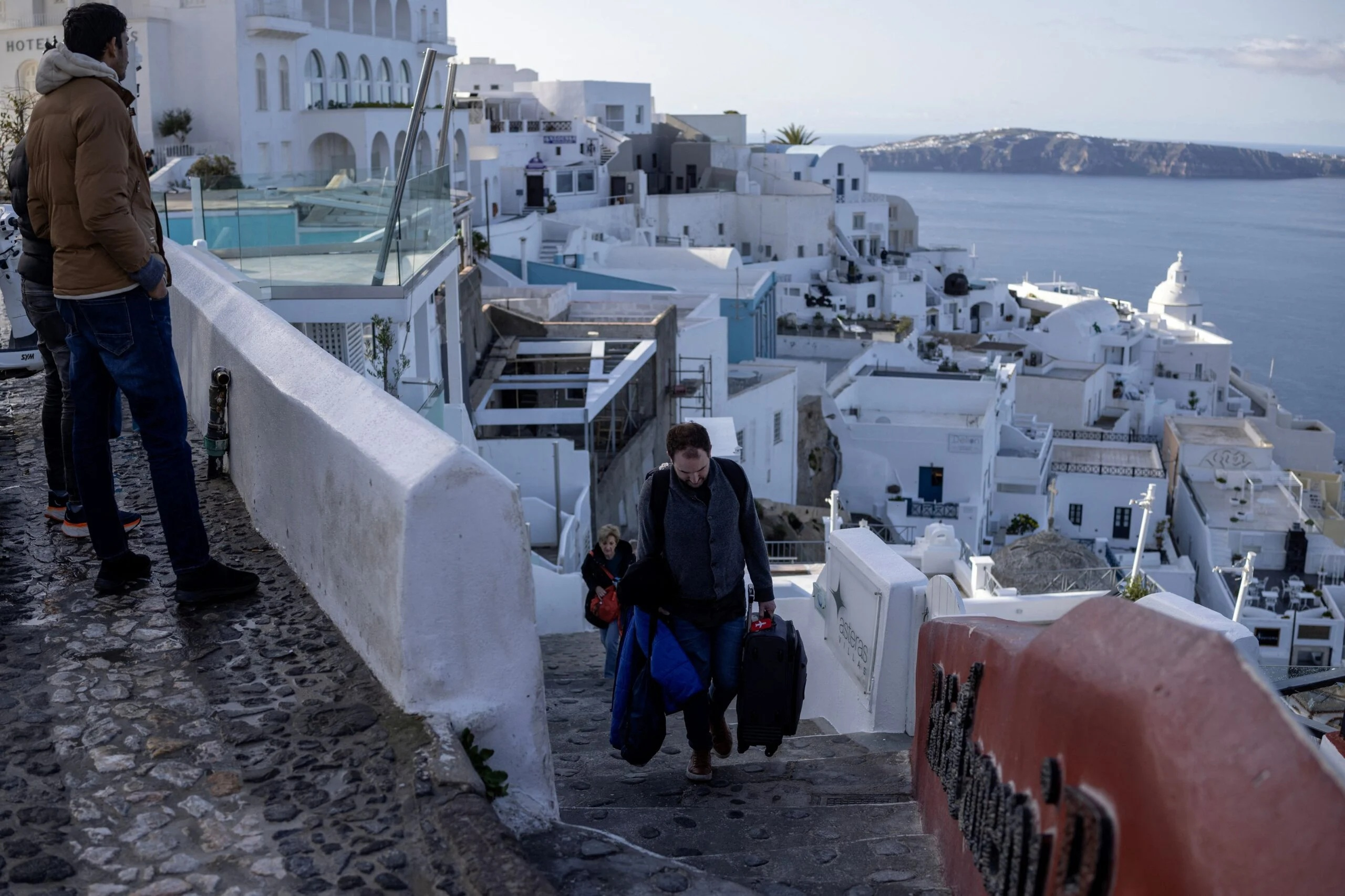 Cel mai negru scenariu pentru insula Santorini