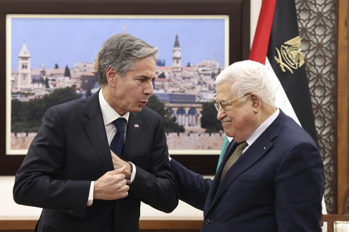 Vizită surpriză în Cisiordania a șefului diplomației Statelor Unite
