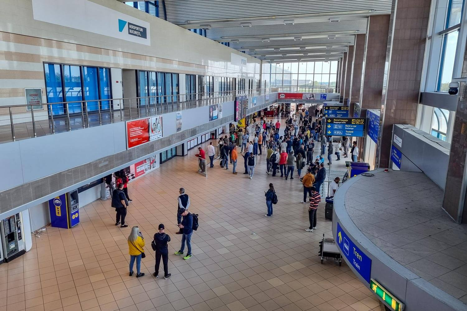 Apă potabilă gratuită în Aeroportul Otopeni