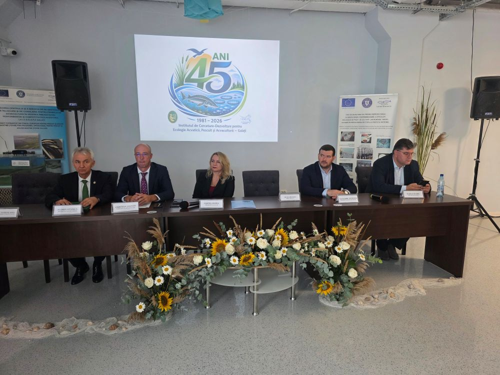 45 de ani de cercetare, dezvoltare și inovare în ecologie acvatică, pescuit și acvacultură