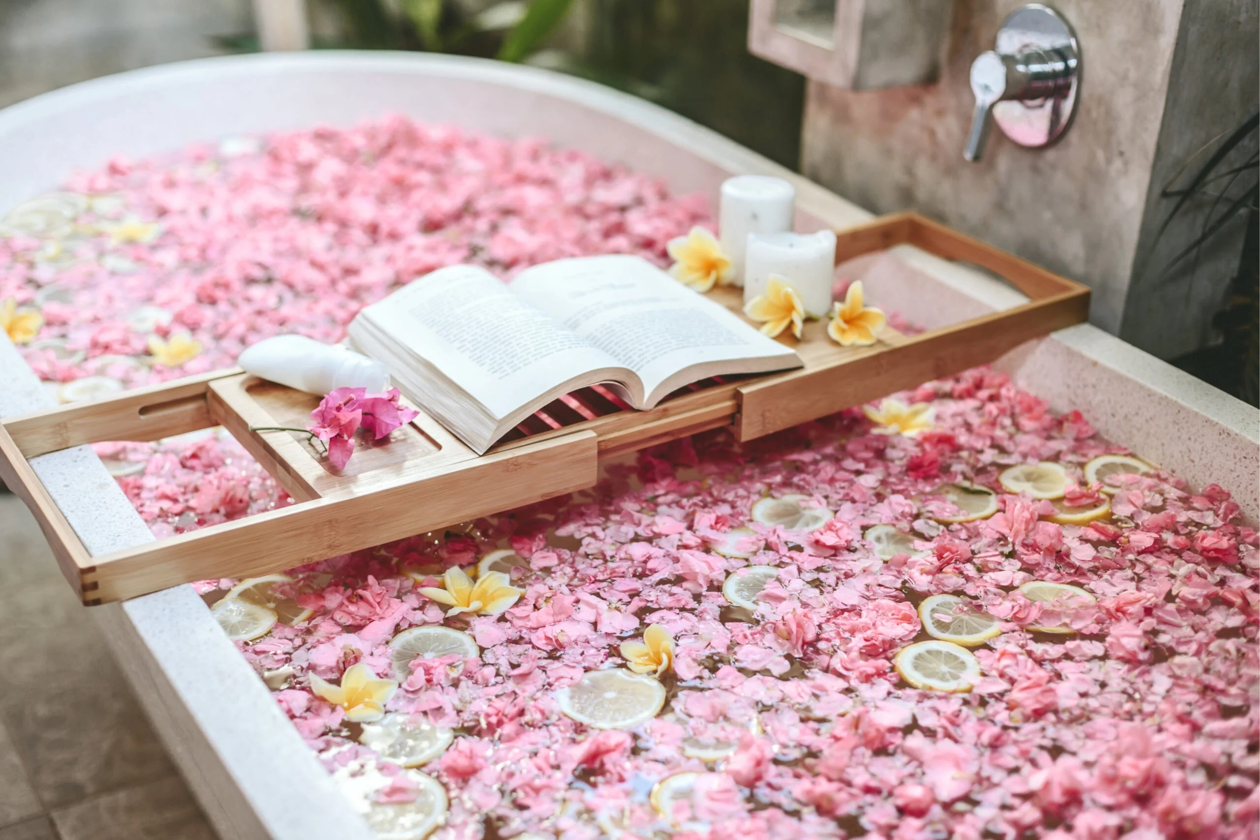 Cum transformi baia într-un ritual terapeutic