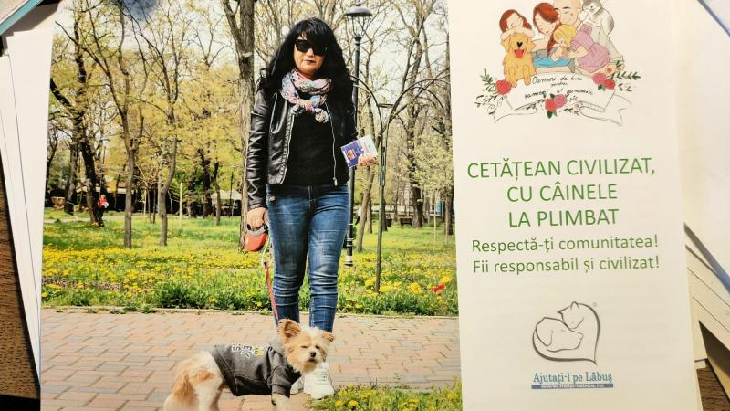 5.000 de pliante pentru responsabilizarea proprietarilor de câini