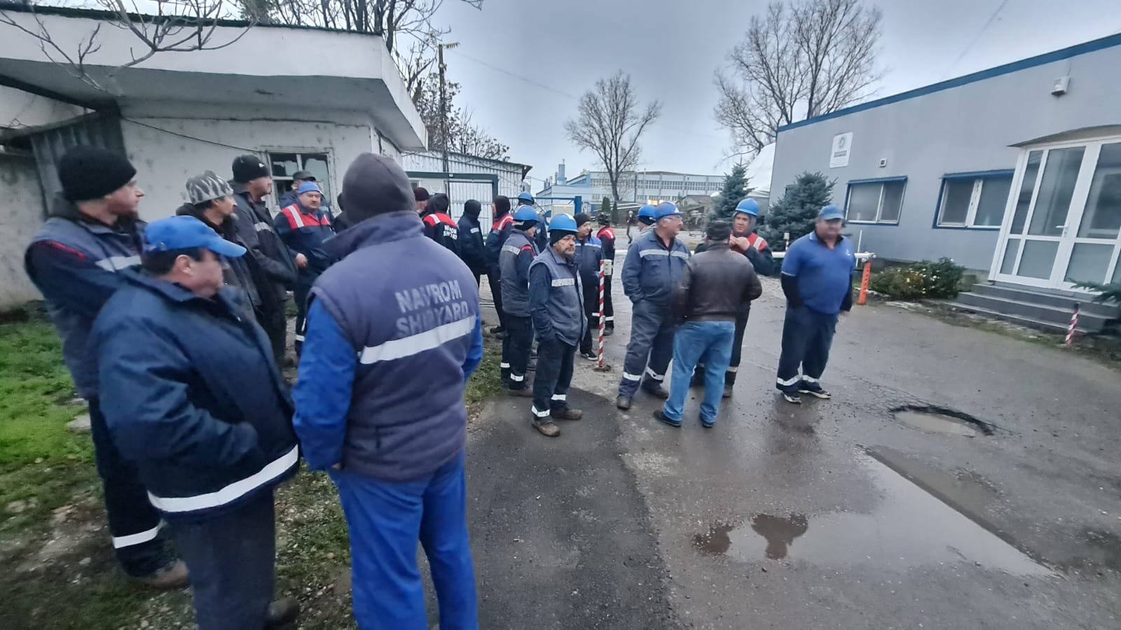 Muncitorii de la Navrom Shipyard, fără contract colectiv