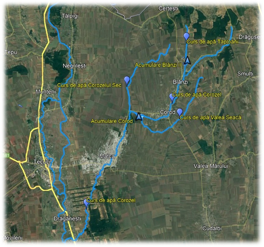 Proiect pentru protecția împotriva inundațiilor, în amonte de Matca
