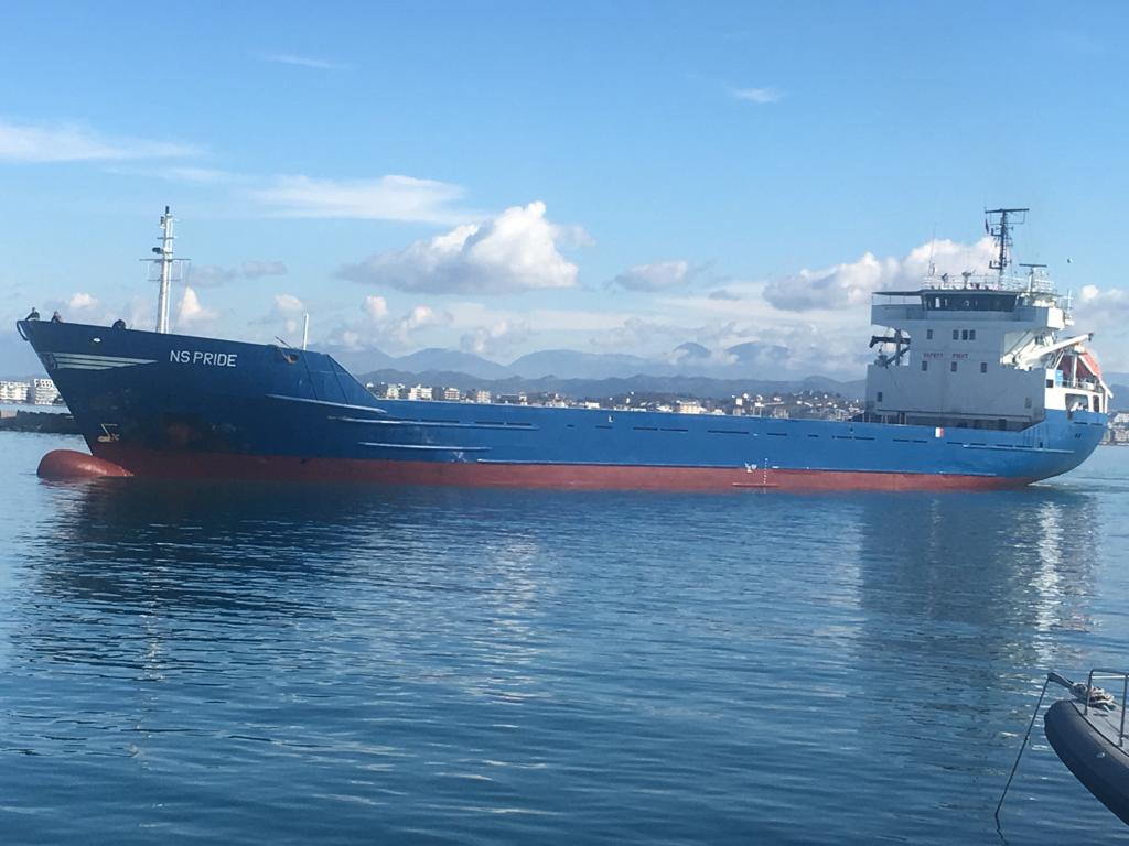 Cargobot civil, avariat în Marea Neagră