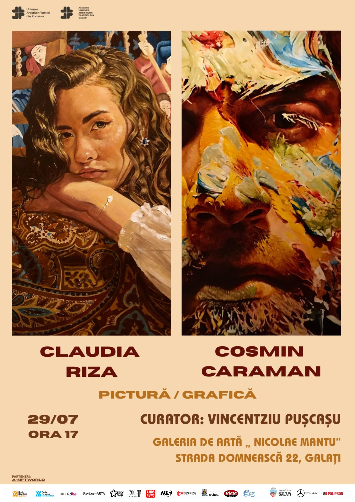 O nouă expoziţie de pictură și grafică. Carnet cultural