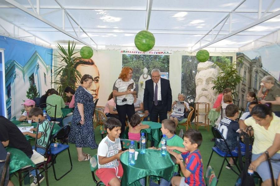 Deschiderea oficială a Bibliotecii Estivale