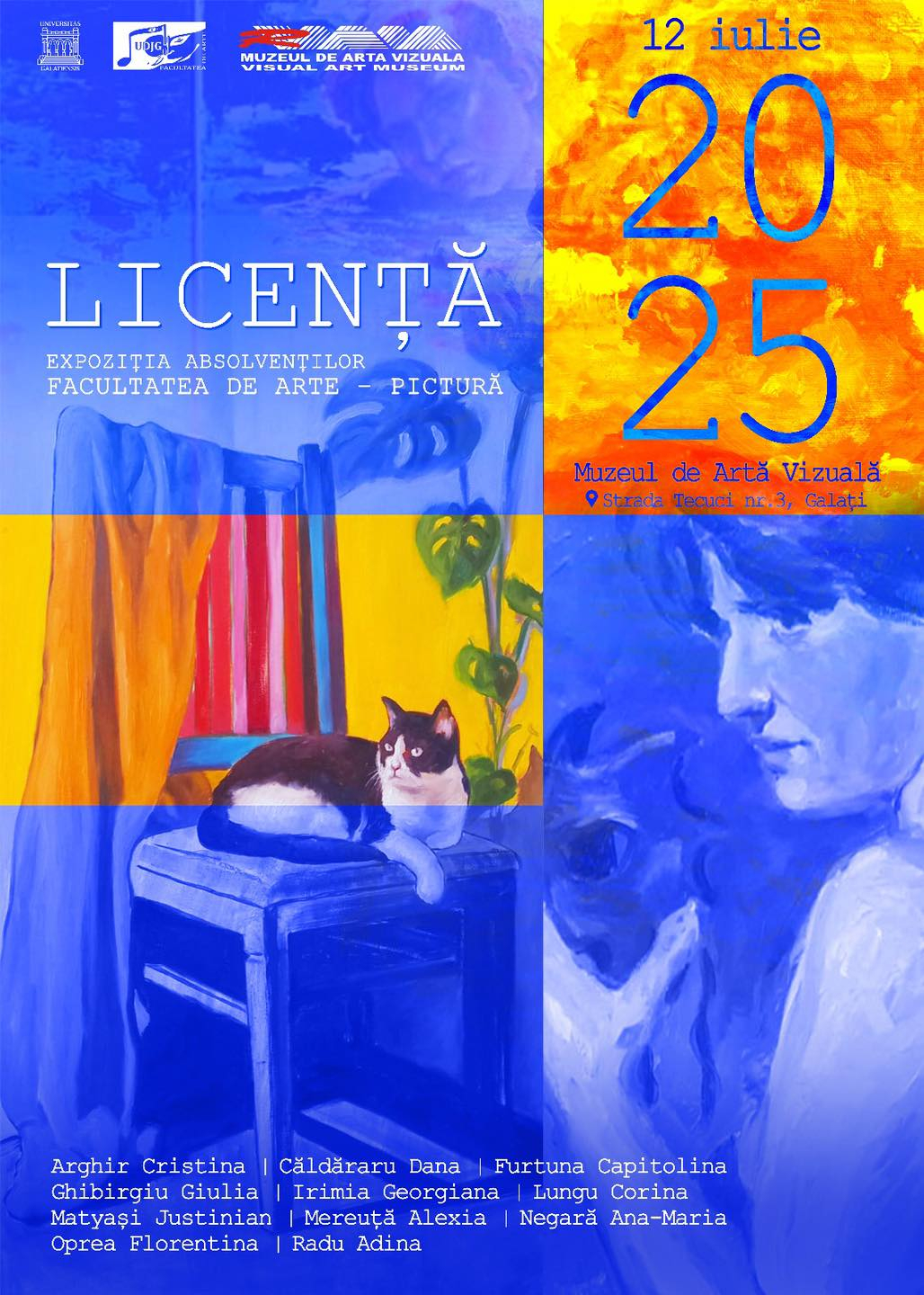 Expoziţii ale absolvenţilor Facultăţii de Arte. Carnet cultural