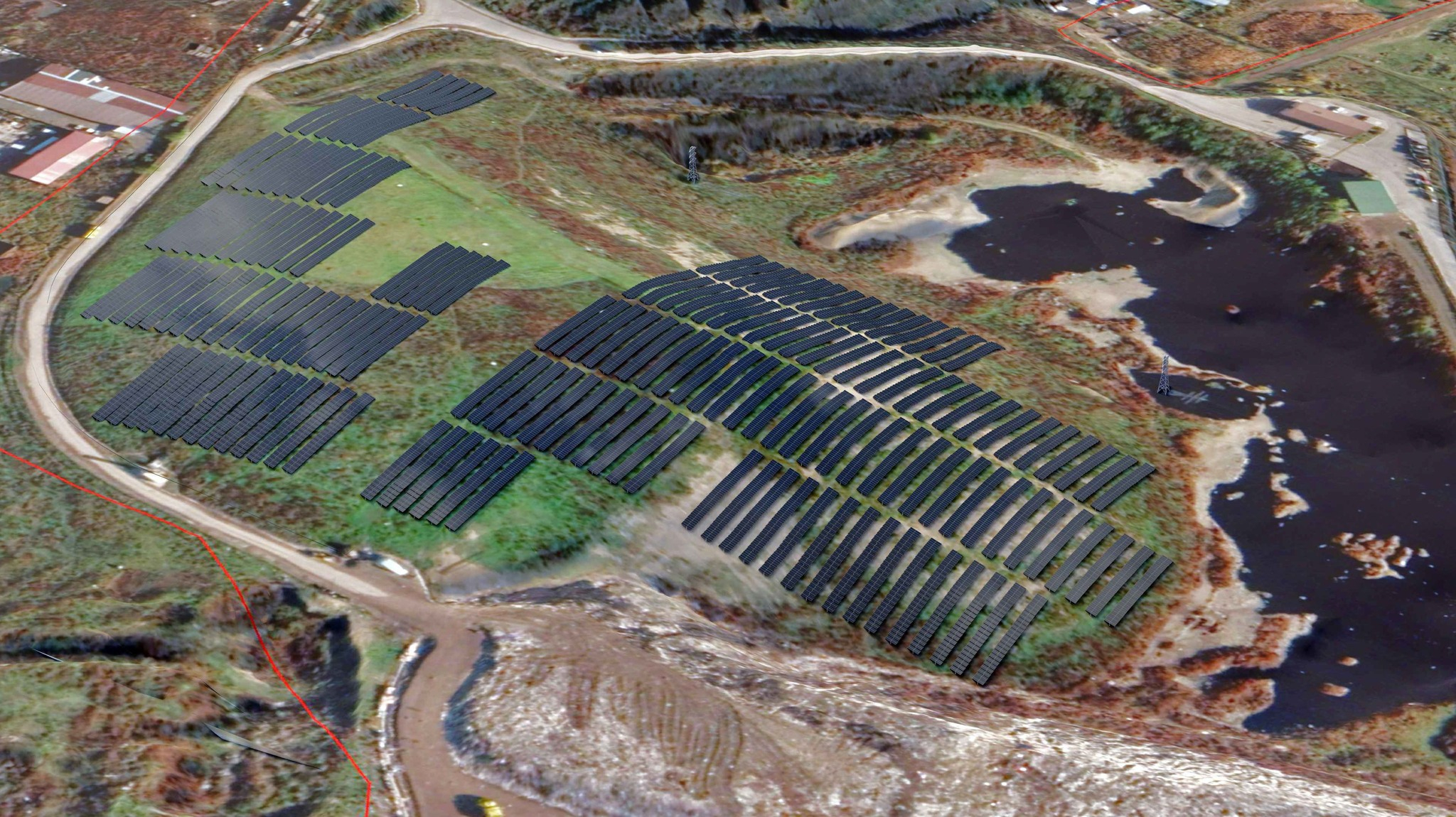 Parc fotovoltaic pe locul gropii de gunoi de la Tirighina