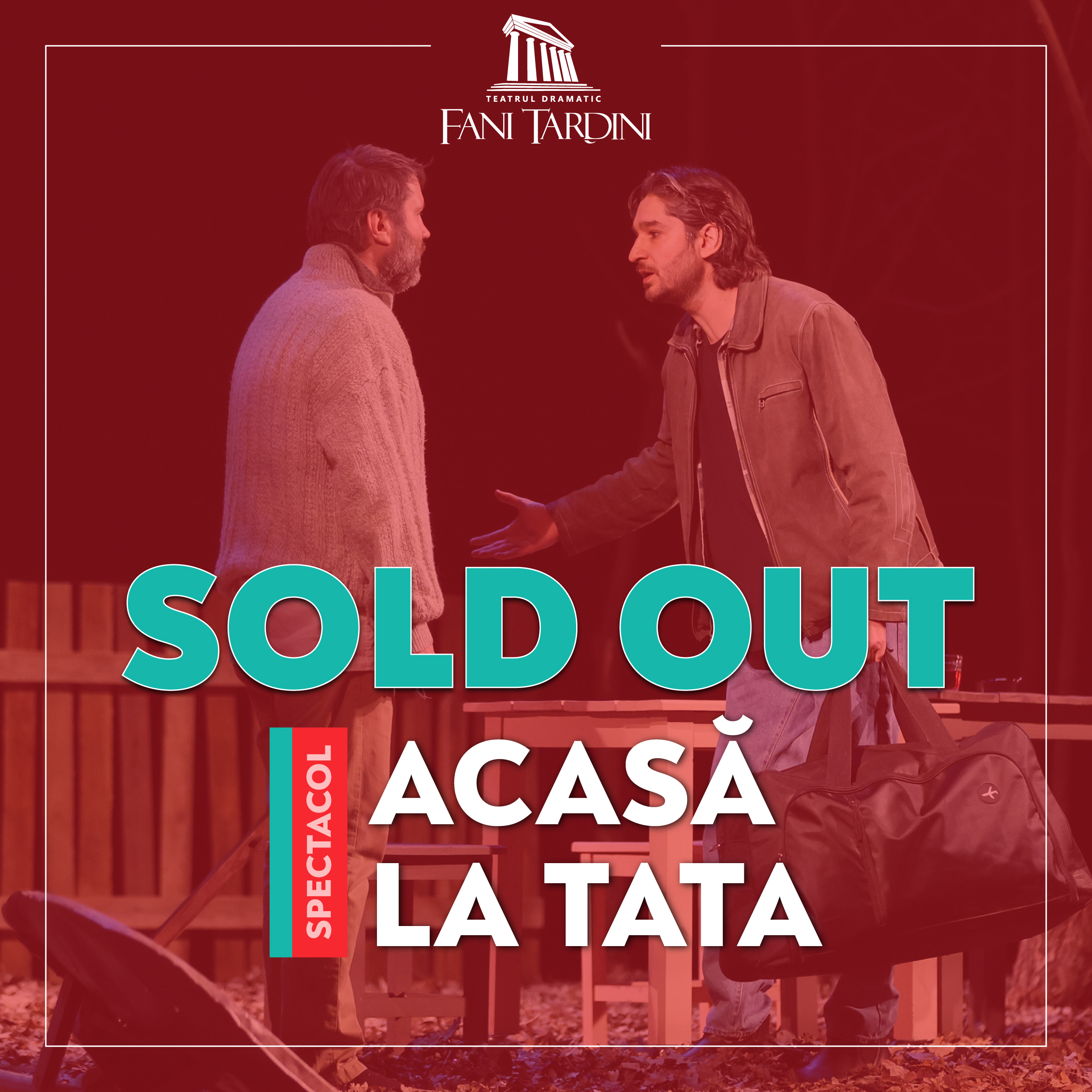 Două spectacole cu casa închisă, la Teatrul Dramatic