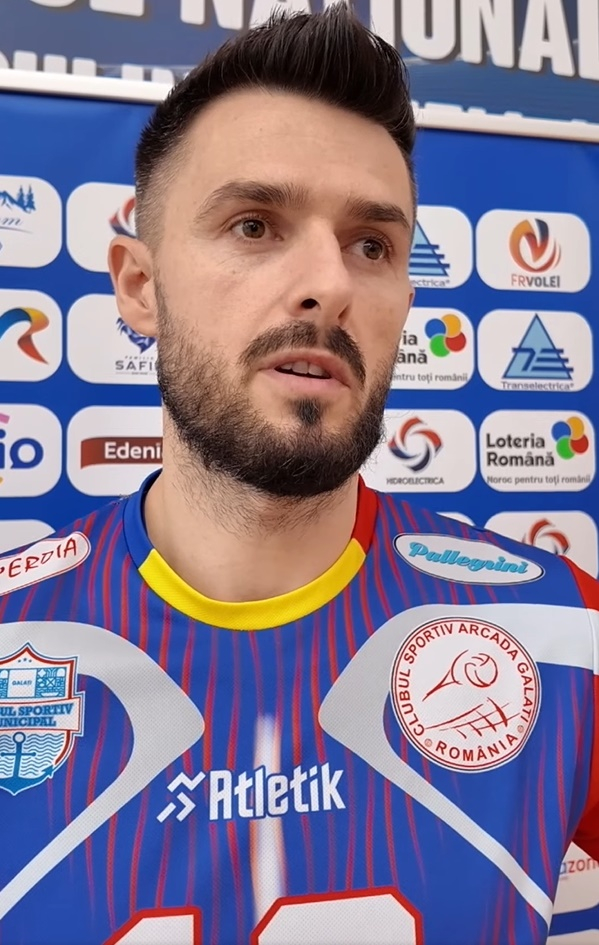 Din sportul gălăţean. Marian Bala, încă un an la CSM Arcada