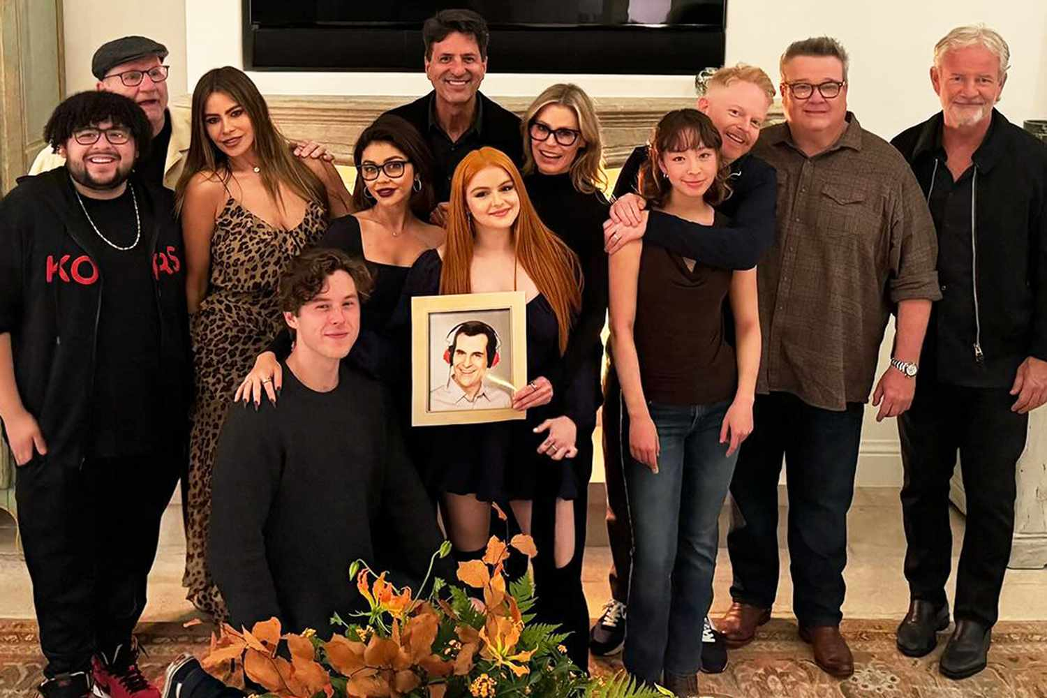 Actorii din „Modern Family”, acasă la Sofia Vergara
