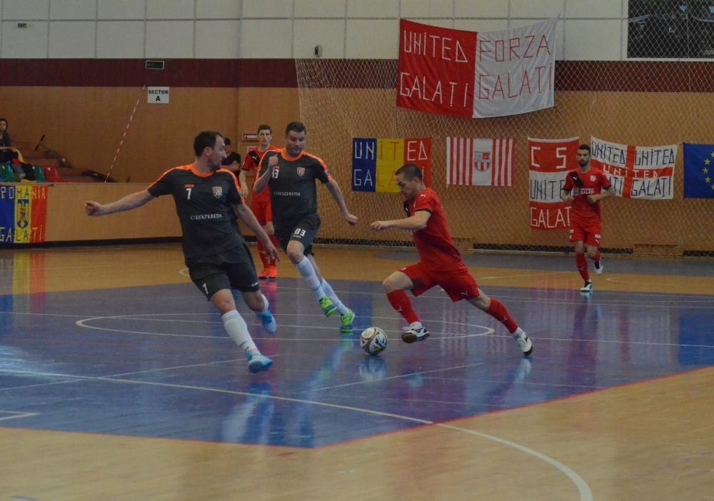 United, înfrângere dramatică în finala Ligii I de futsal